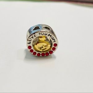 LOVE YOU MOM charm